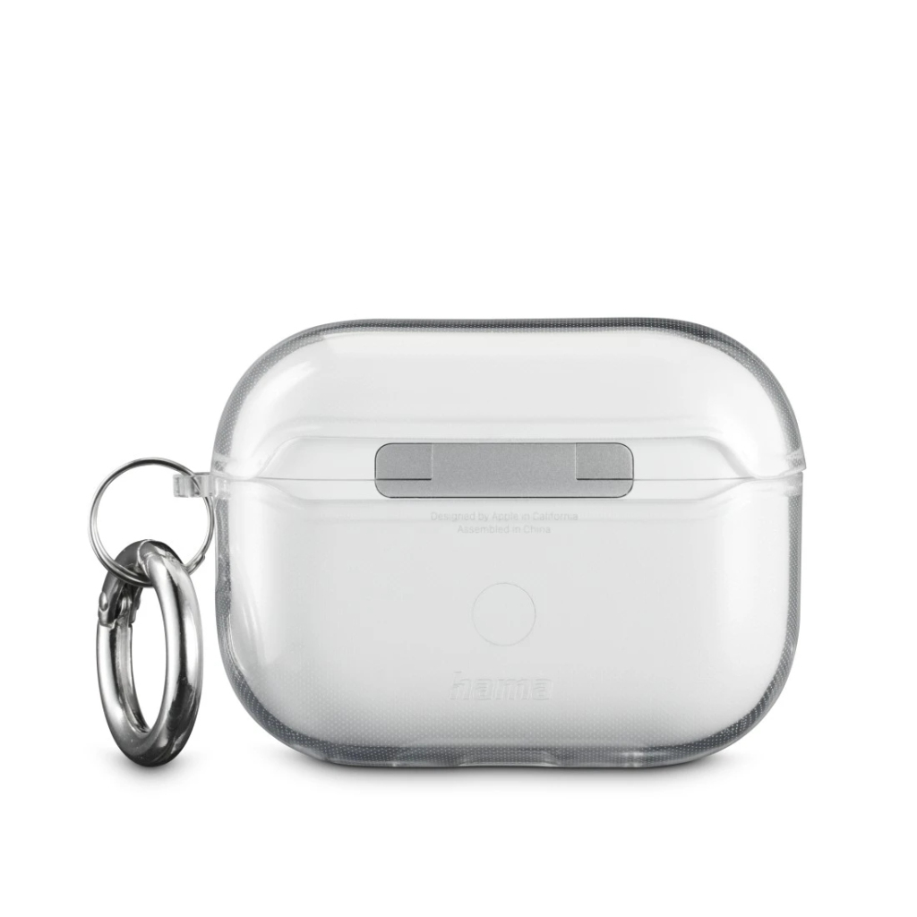 Hama Always Clear Beschermhoes voor Oplaadcase Apple AirPods Pro 3e Transparant - Afbeelding 2