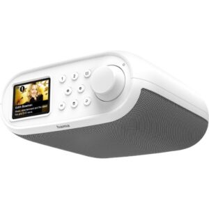 Hama DIR400 Digitale Radio DAB+/Internetradio/Bluetooth RX/App/Wekker Wit