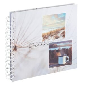Hama Foto Spiraalalbum Just Breathe 28x24 cm 50 Witte Pagina's Wit