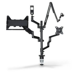 Hama Monitorhouder voor Streaming-Setup 4 Armen Zwart