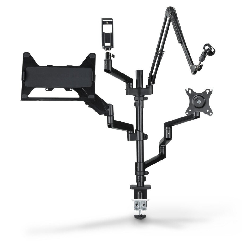 Hama Monitorhouder voor Streaming-Setup 4 Armen Zwart