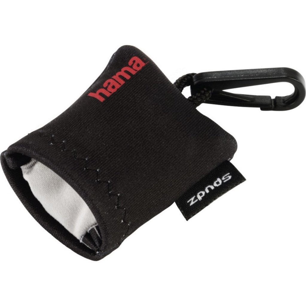 Hama Pocket Microvezeldoek 15x15 cm Zwart/Grijs - Afbeelding 2
