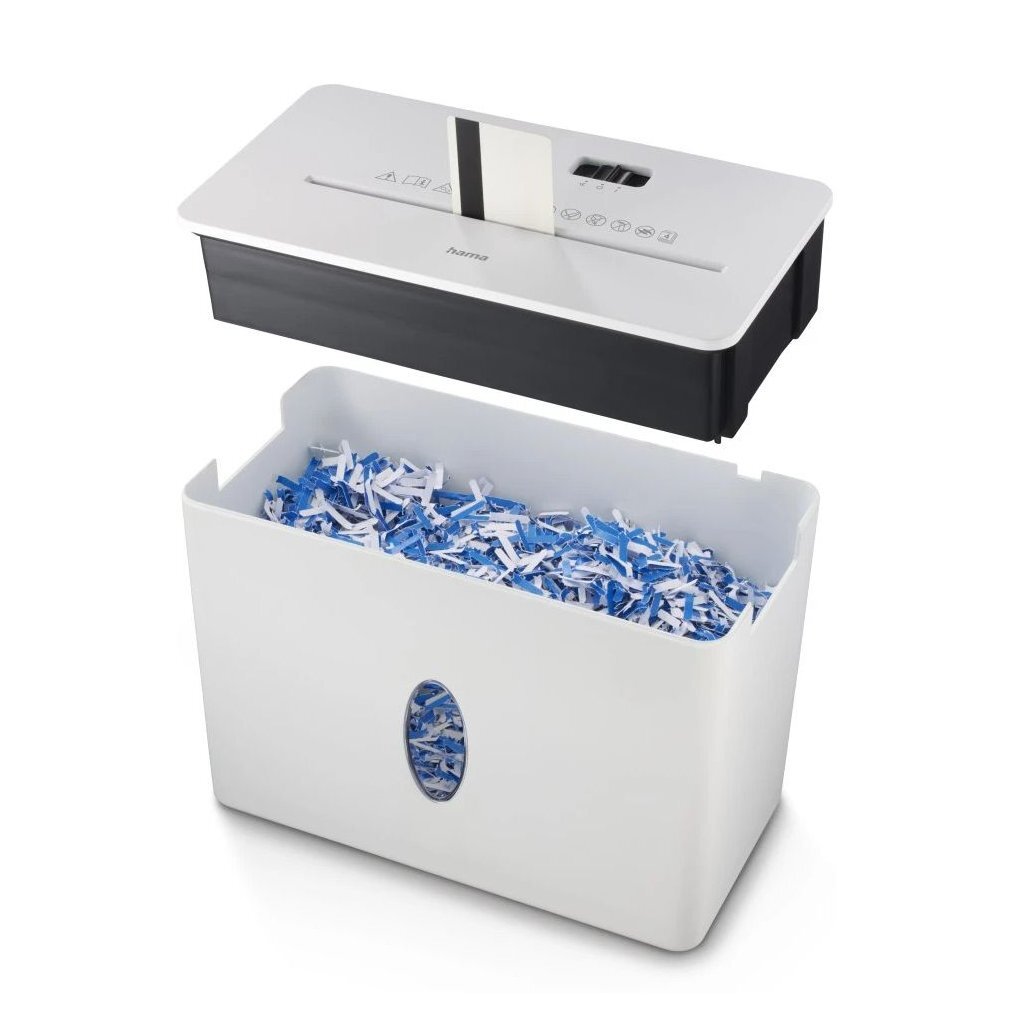 Hama Safe X40-W Papiervernietiger met Veiligheidsniveau P4 T4 E3 Wit - Afbeelding 2