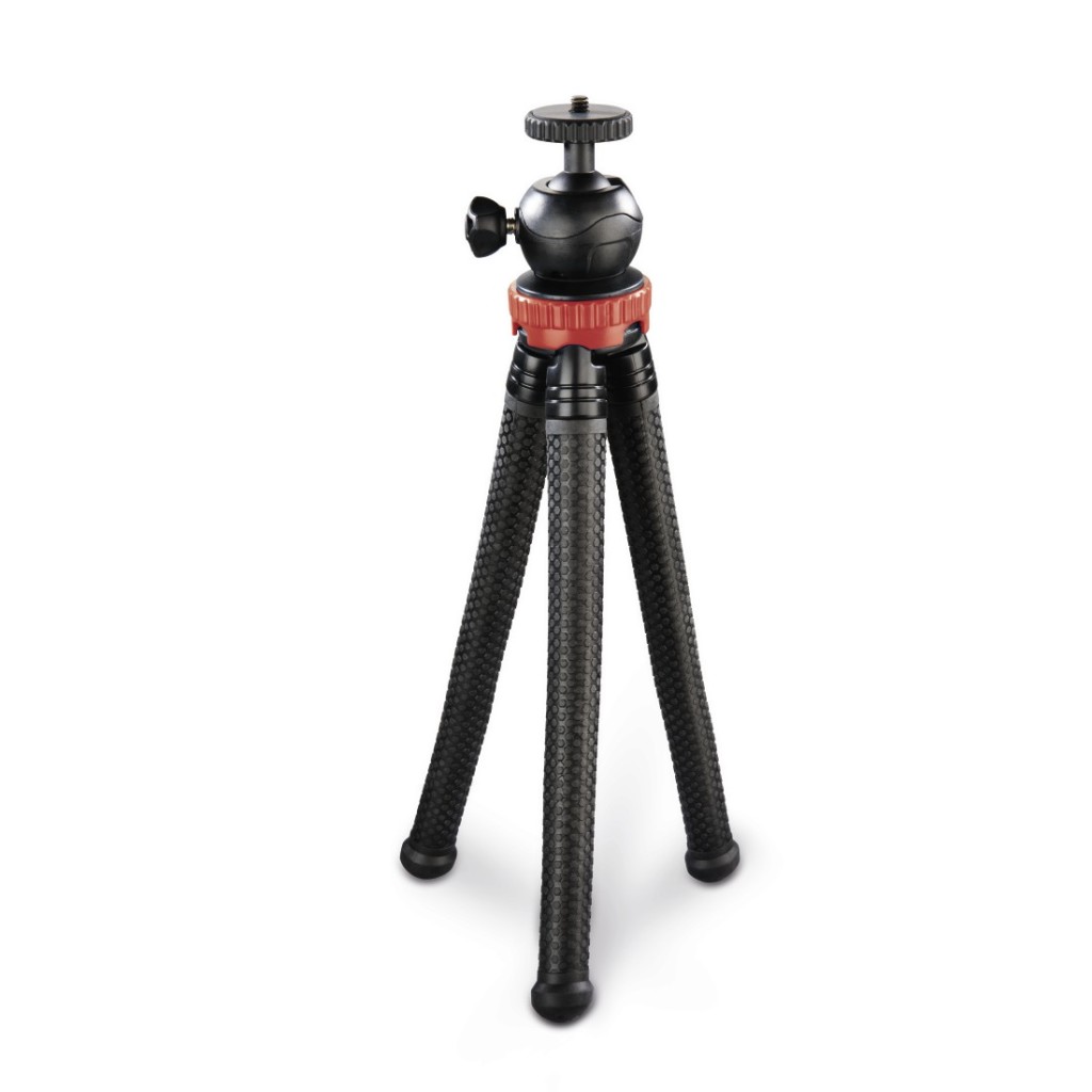 Hama Statief FlexPro Voor Smartphone GoPro En Fotocamera's 27 Cm Rood - Afbeelding 2