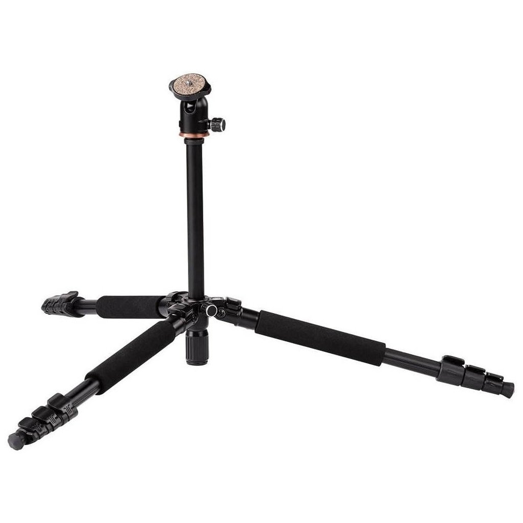 Hama Traveller 117 Ball Tripod Statief Zwart/Aluminium - Afbeelding 2