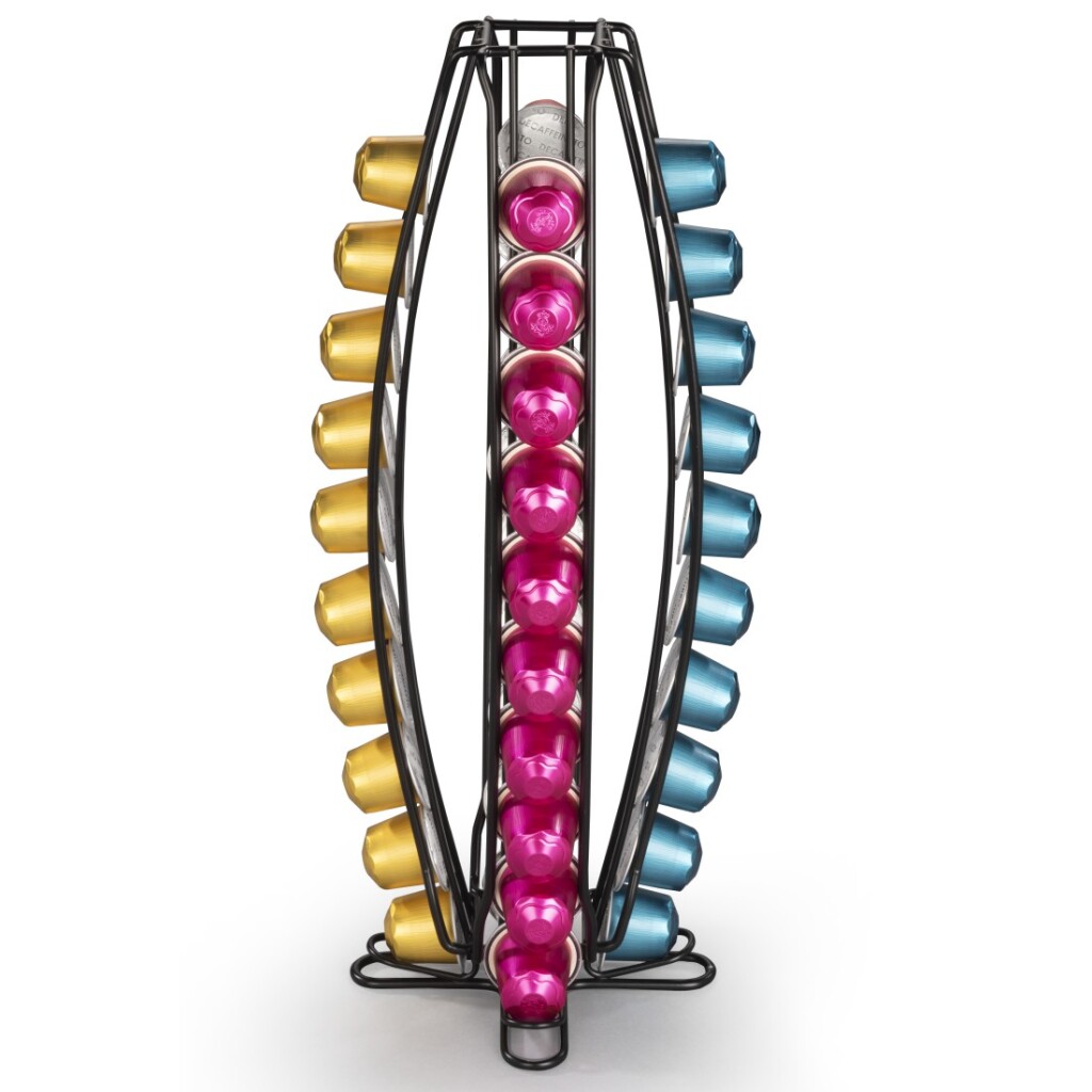Xavax Koffiecuphouder Voor Nespresso Houder Voor 40 Cups Zwart Mat - Afbeelding 2