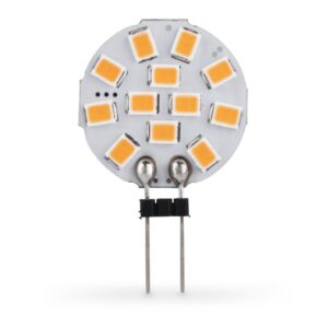 Xavax LED-Lamp G4 Rond 170lm Vervangt 18W Steeklampje Warm Wit