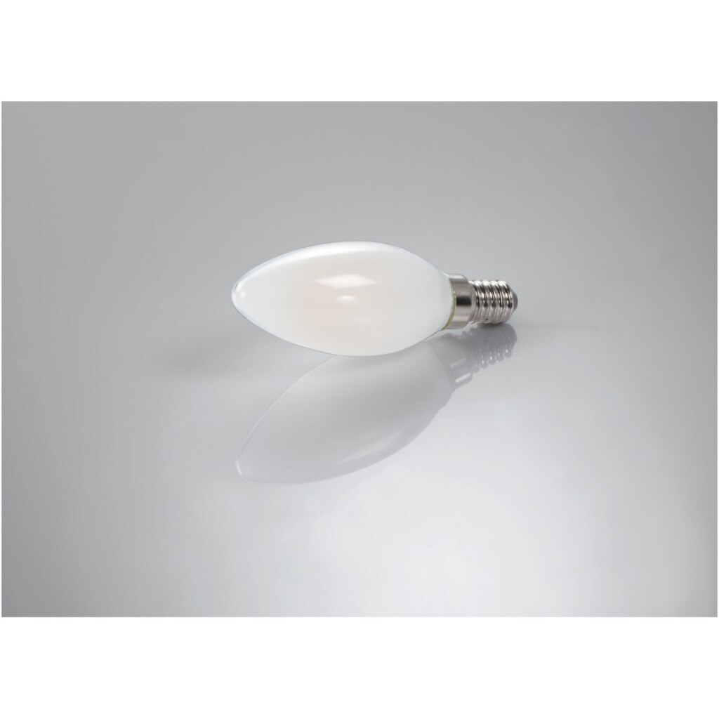 Xavax Led-gloeidraad E14 470lm Verv. 40W Kaars Warm Wit Mat RA90 Dimbaar - Afbeelding 3