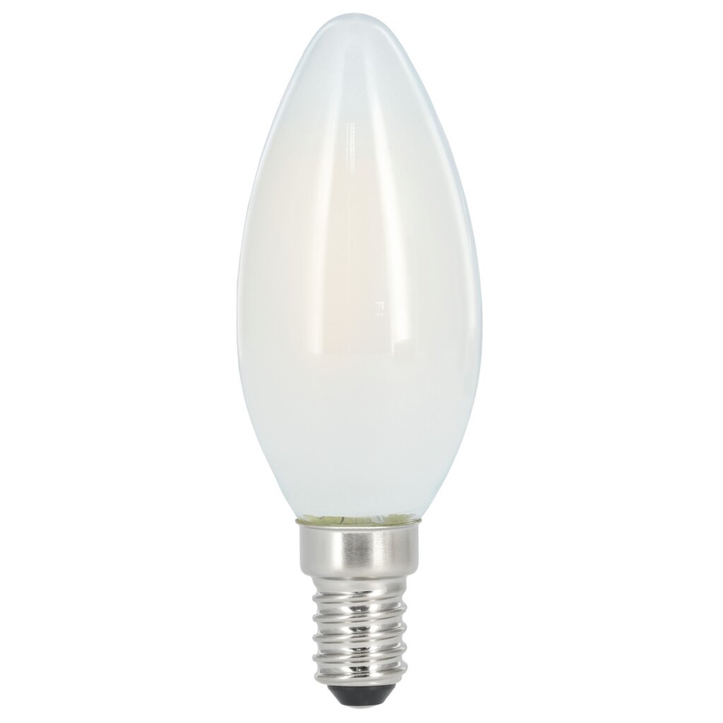 Xavax Led-gloeidraad E14 470lm Verv. 40W Kaars Warm Wit Mat RA90 Dimbaar