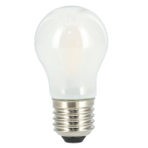 Xavax Led-gloeidraad E27 470lm Vervangt 40W Druppellamp Mat Warm Wit