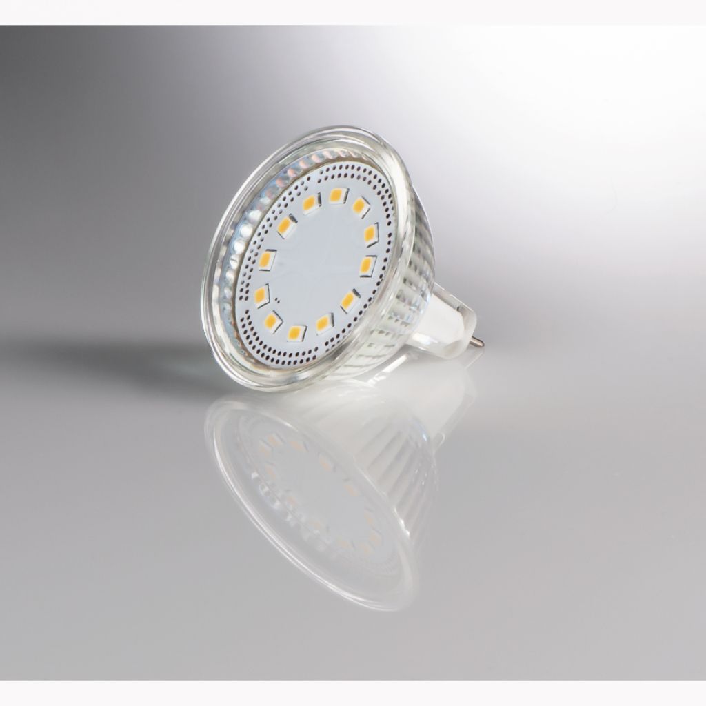 Xavax Ledlamp GU5.3 350lm Vervangt 35W Reflectorlamp MR16 Warm Wit Glas - Afbeelding 3