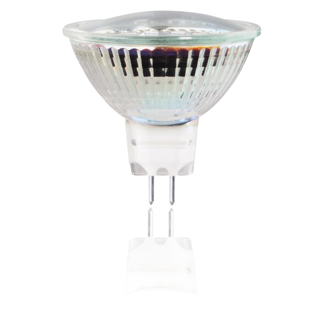 Xavax Ledlamp GU5.3 450lm Vervangt 40W Reflectorlamp MR16 Warm Wit Glas - Afbeelding 2