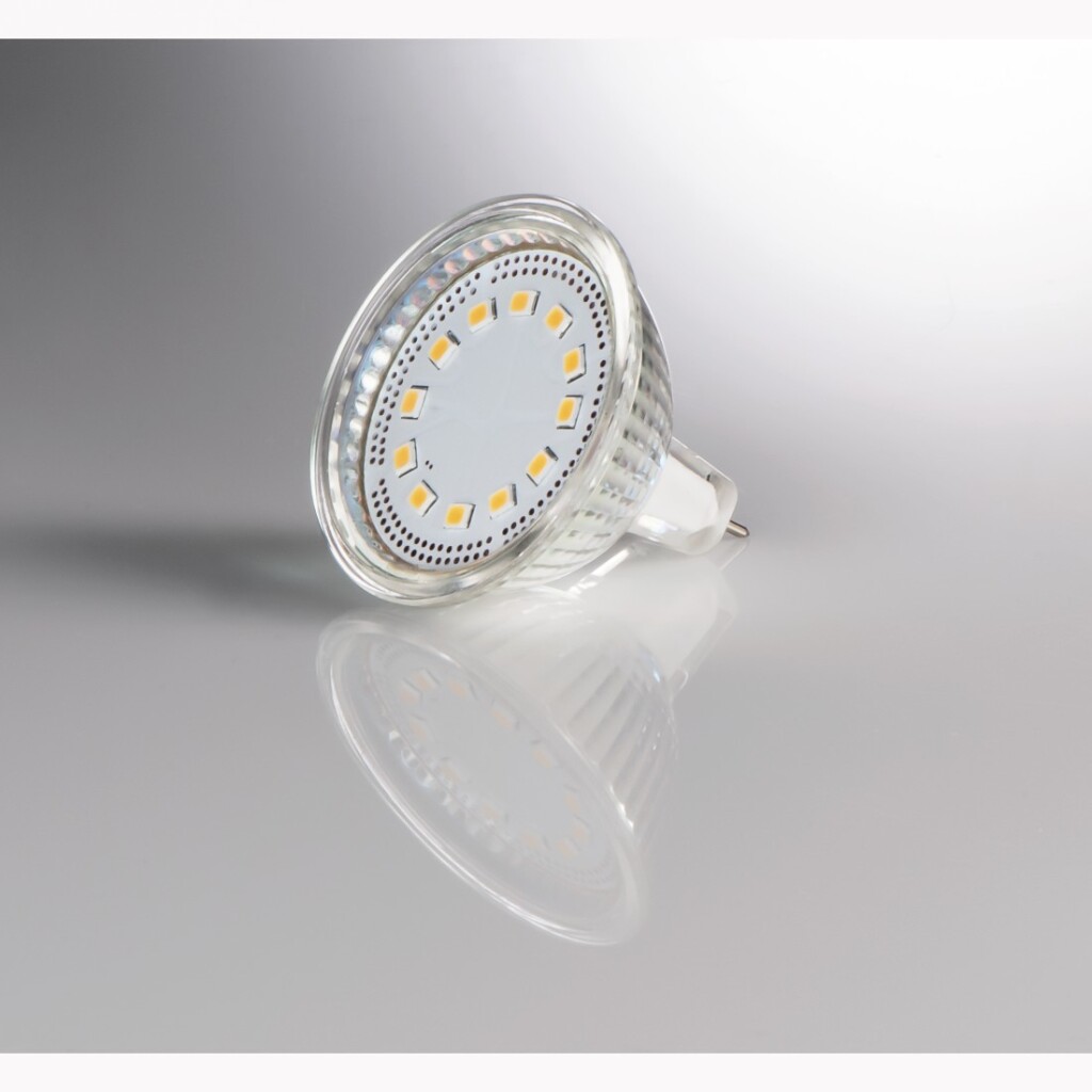 Xavax Ledlamp GU5.3 450lm Vervangt 40W Reflectorlamp MR16 Warm Wit Glas - Afbeelding 3